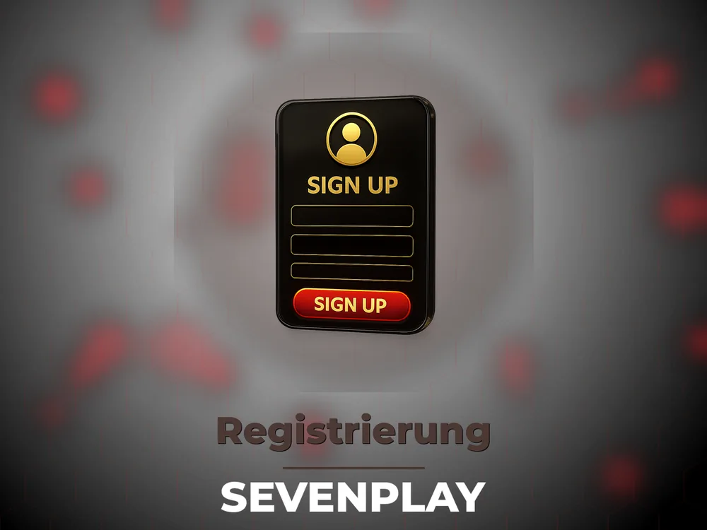 Sevenplay - Registrierung